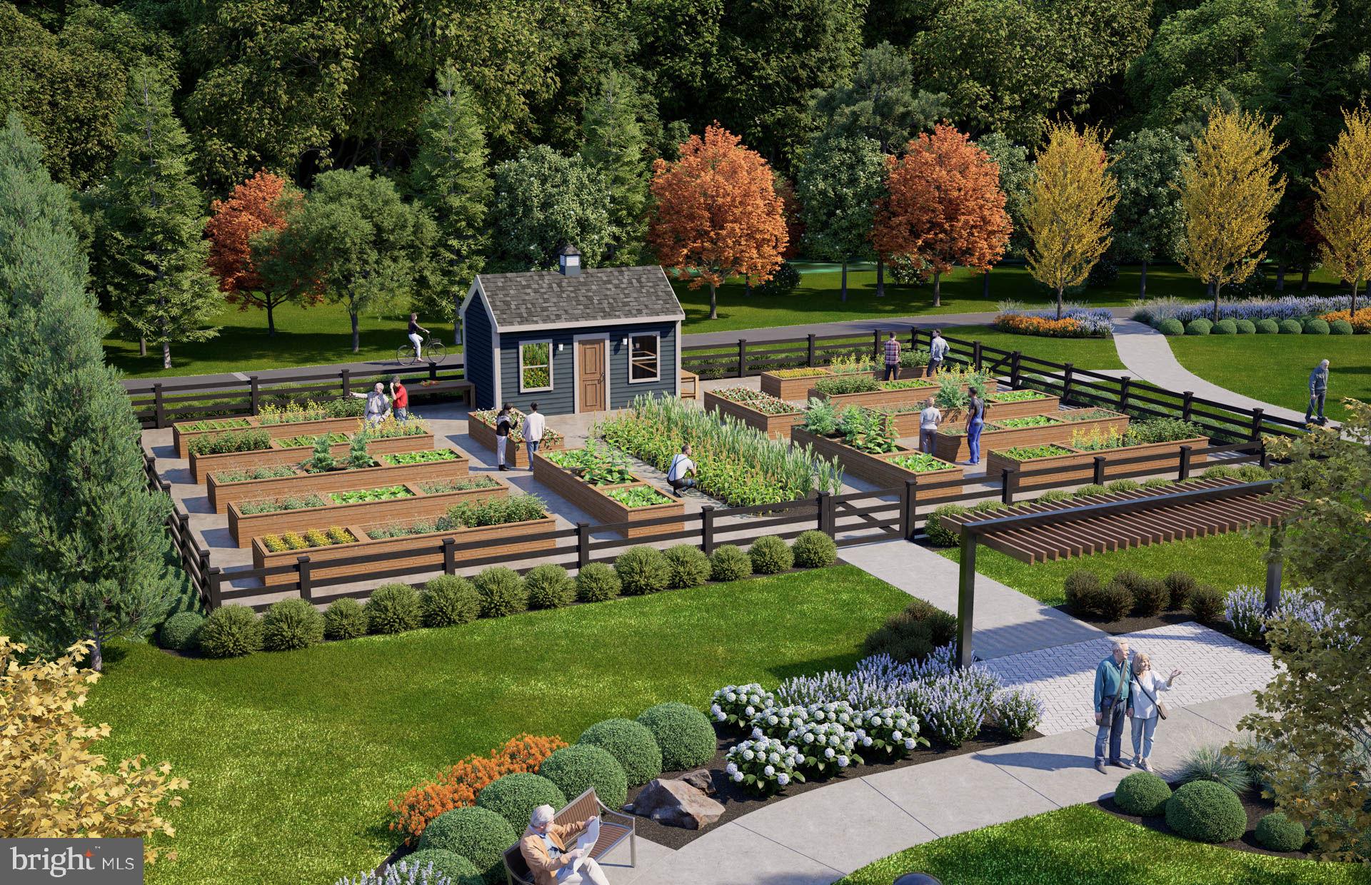 5800 Moonstone Way, Unit 2 Haymarket, VA 20169 - Photo 19 of 35 an aerial view of a house with swimming pool garden and patio