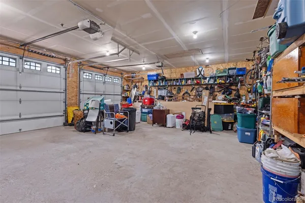 a view of a storage room with a lot of stuff