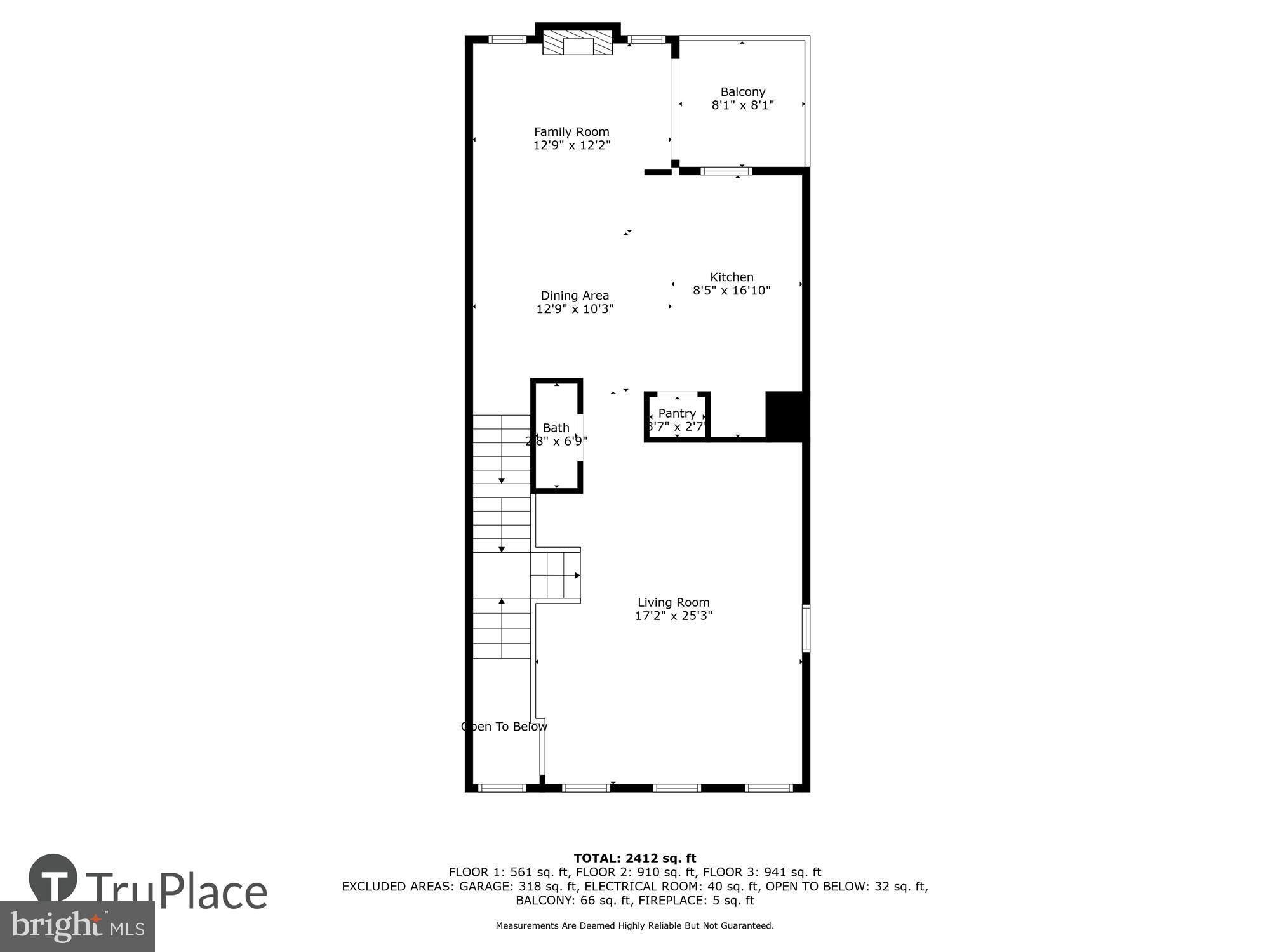 7346 Mockingbird Circle Glen Burnie, MD 21060 - Photo 9 of 67 Main Level (Labels & Measurements)