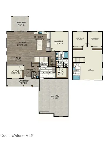 $910,445 | 1021 West Cordgrass Avenue, Post Falls, ID 83854