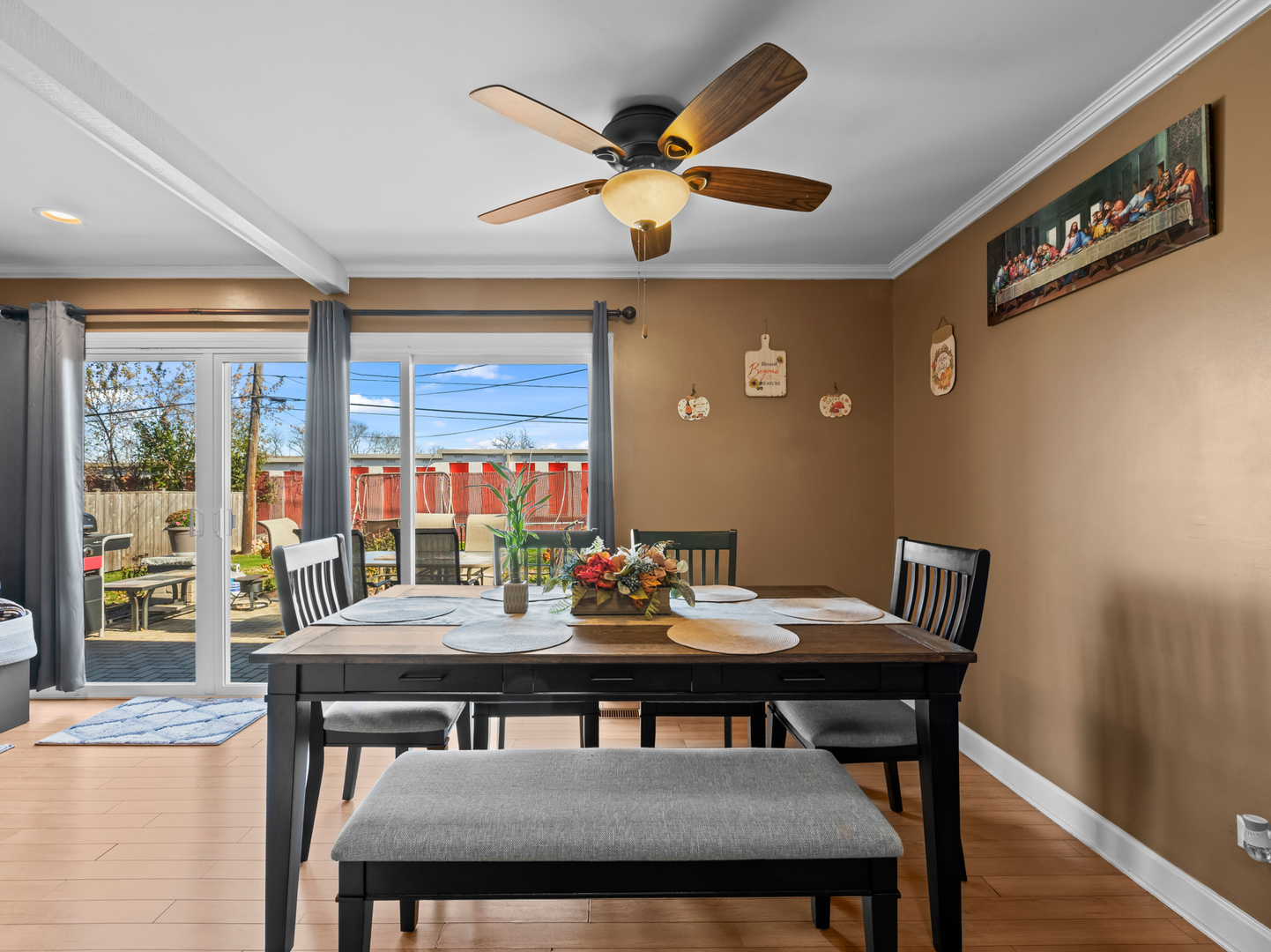 1905 Pierce Road Hoffman Estates, IL 60169 - Photo 8 of 27 a view of a dining room with furniture window and outside view