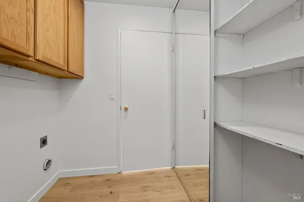 a view of empty room