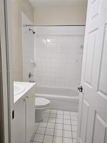 an empty room with closet