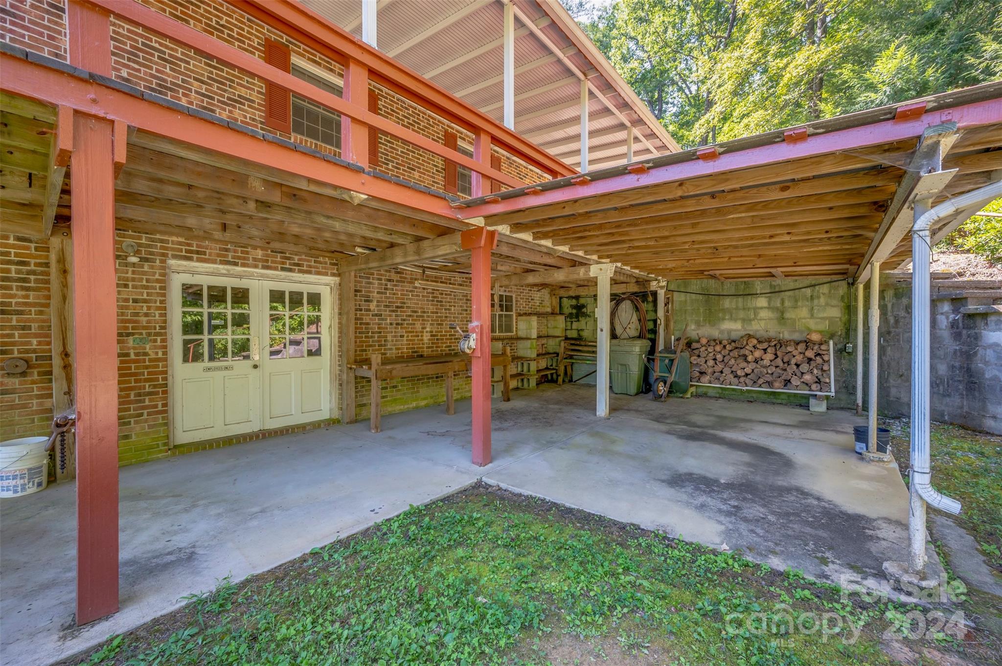 280 Dug Hill Road Landrum, SC 29356 - Photo 33 of 45 a view of a house with a porch
