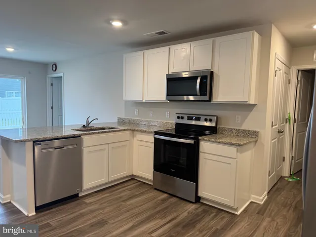 a close view of a refrigerator