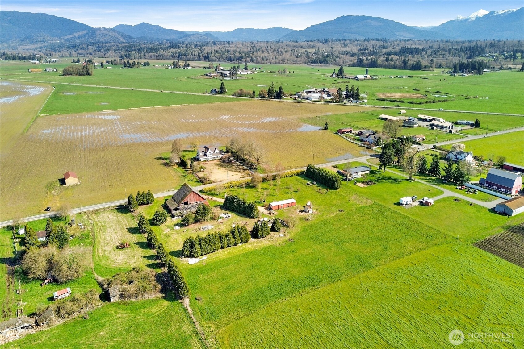 16068 Field Road Bow, WA 98232 - Photo 17 of 25 a view of an outdoor space and a lake view