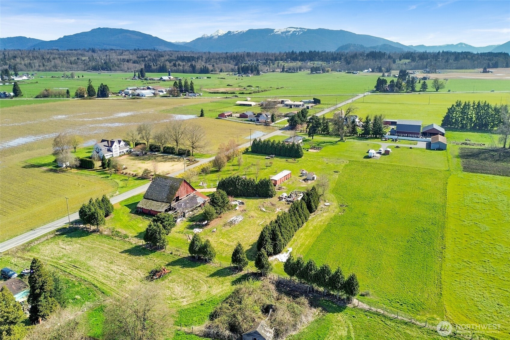 16068 Field Road Bow, WA 98232 - Photo 19 of 25 a view of a city with an ocean