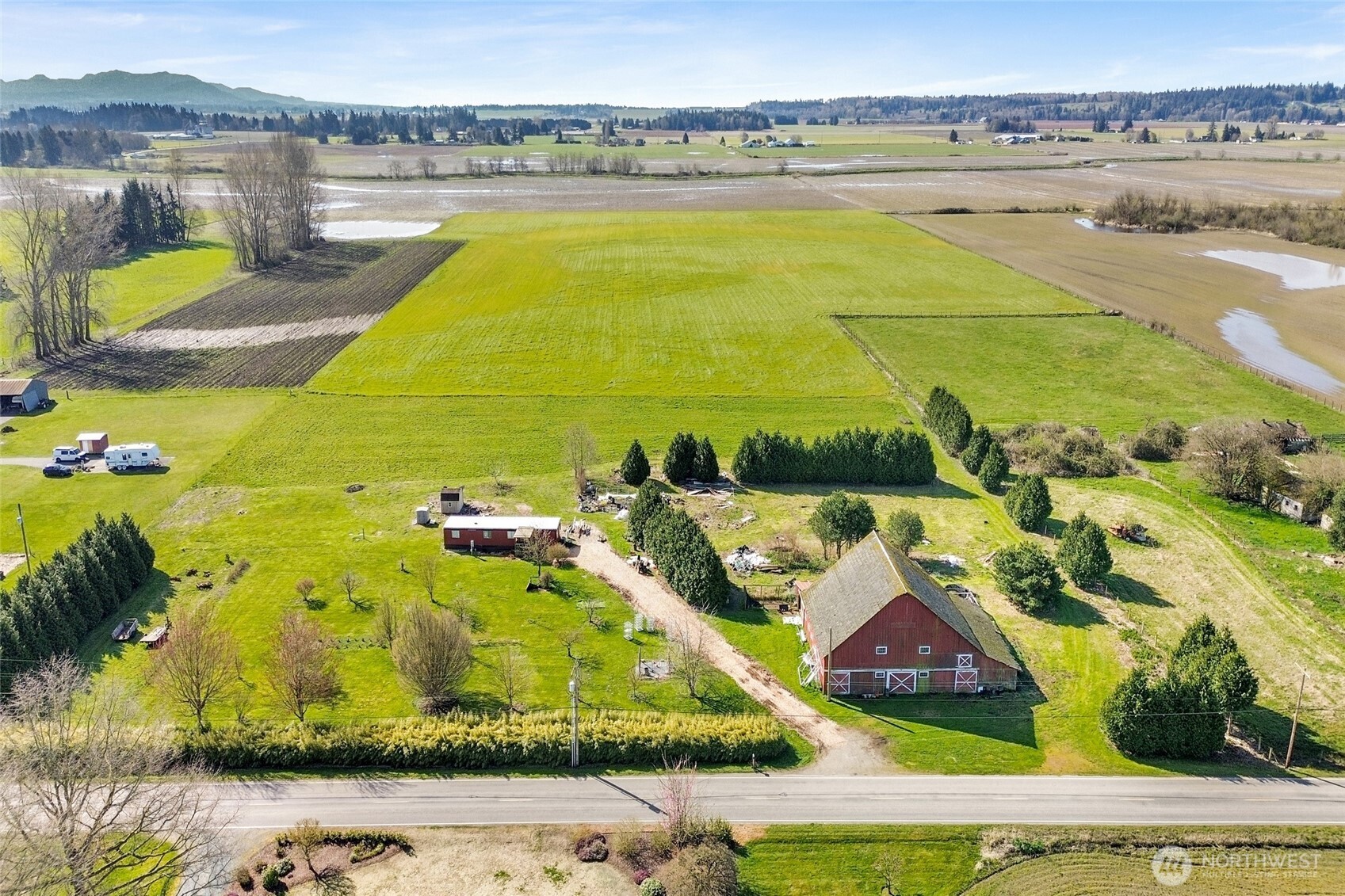 16068 Field Road Bow, WA 98232 - Photo 6 of 25 a view of an outdoor space and lakeside