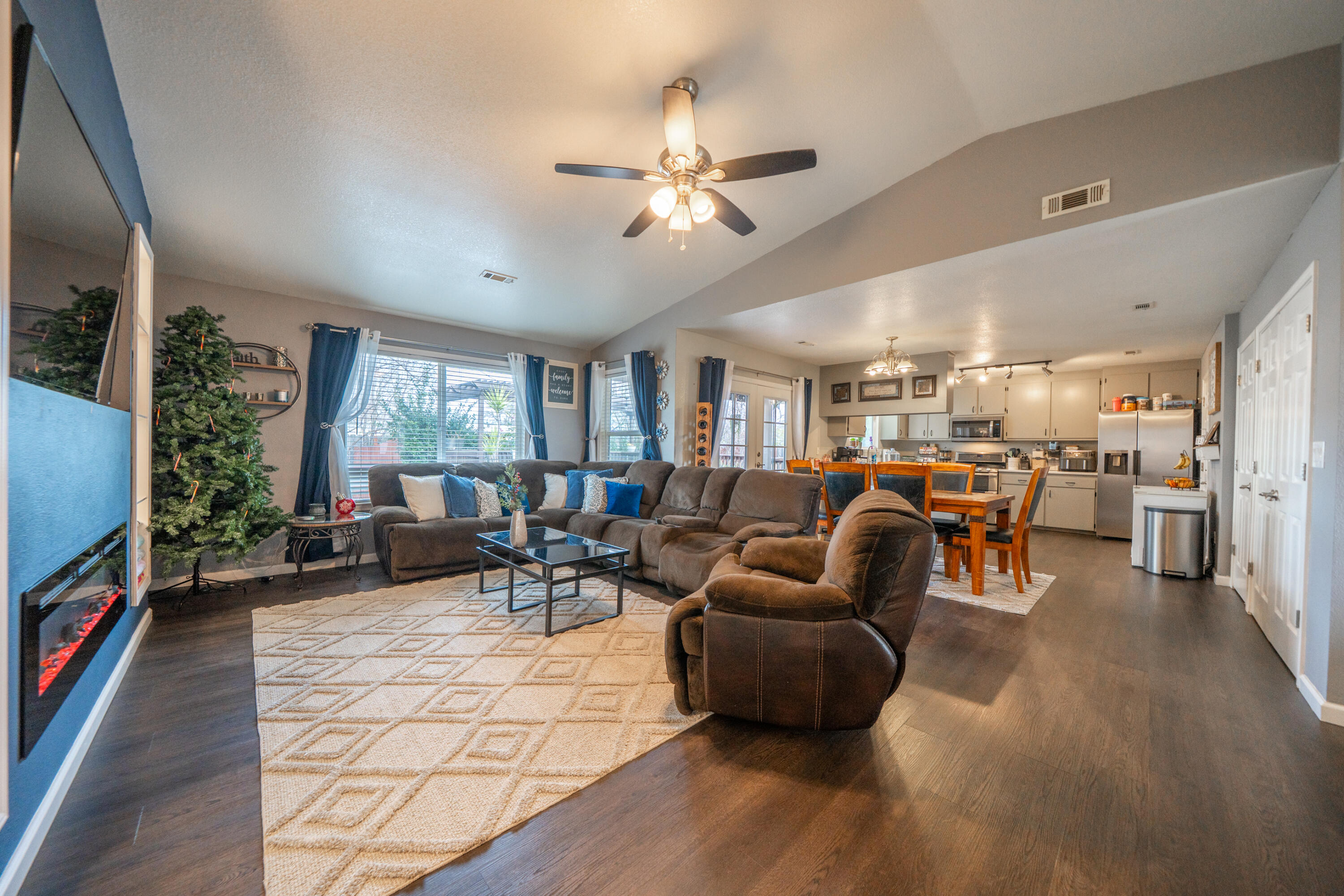 1070 Dara Court Redding, CA 96003 - Photo 7 of 66 a living room with furniture and a flat screen tv