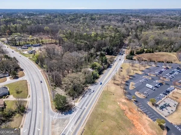 a view of a terrace with a yard