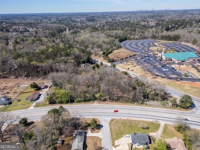 2218 Young Road Stone Mountain, GA 30088 - Photo 13 of 23 an aerial view of a house with a yard