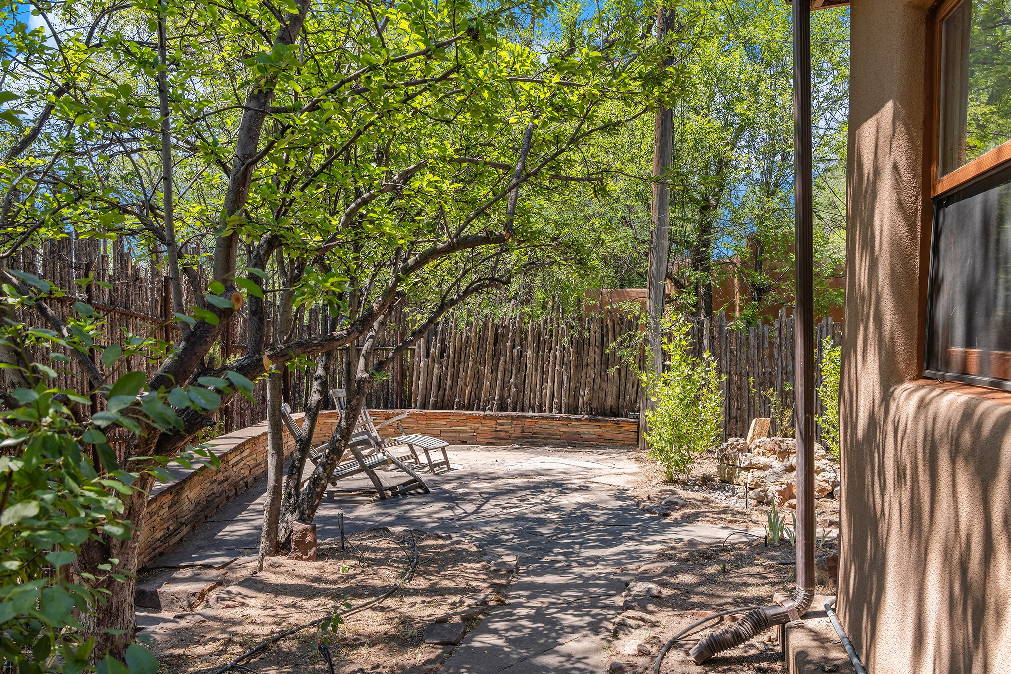 187 Tesuque Village Road Santa Fe, NM 87506 - Photo 38 of 42 Back courtyard