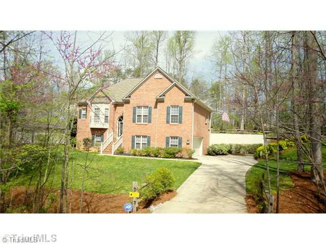 6689 Currieton Drive Oak Ridge, NC 27310 - Photo 16 of 16 Exterior Front. Location, curb appeal, awsome floorplan and gorgeous setting...this home truly has it all!!!