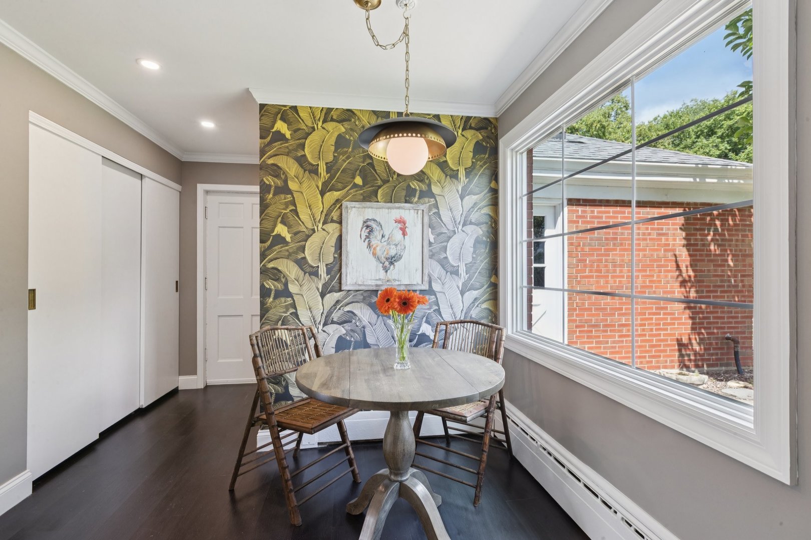 60 Ridge Road Barrington Hills, IL 60010 - Photo 28 of 70 a view of a dining room with furniture window and outside view