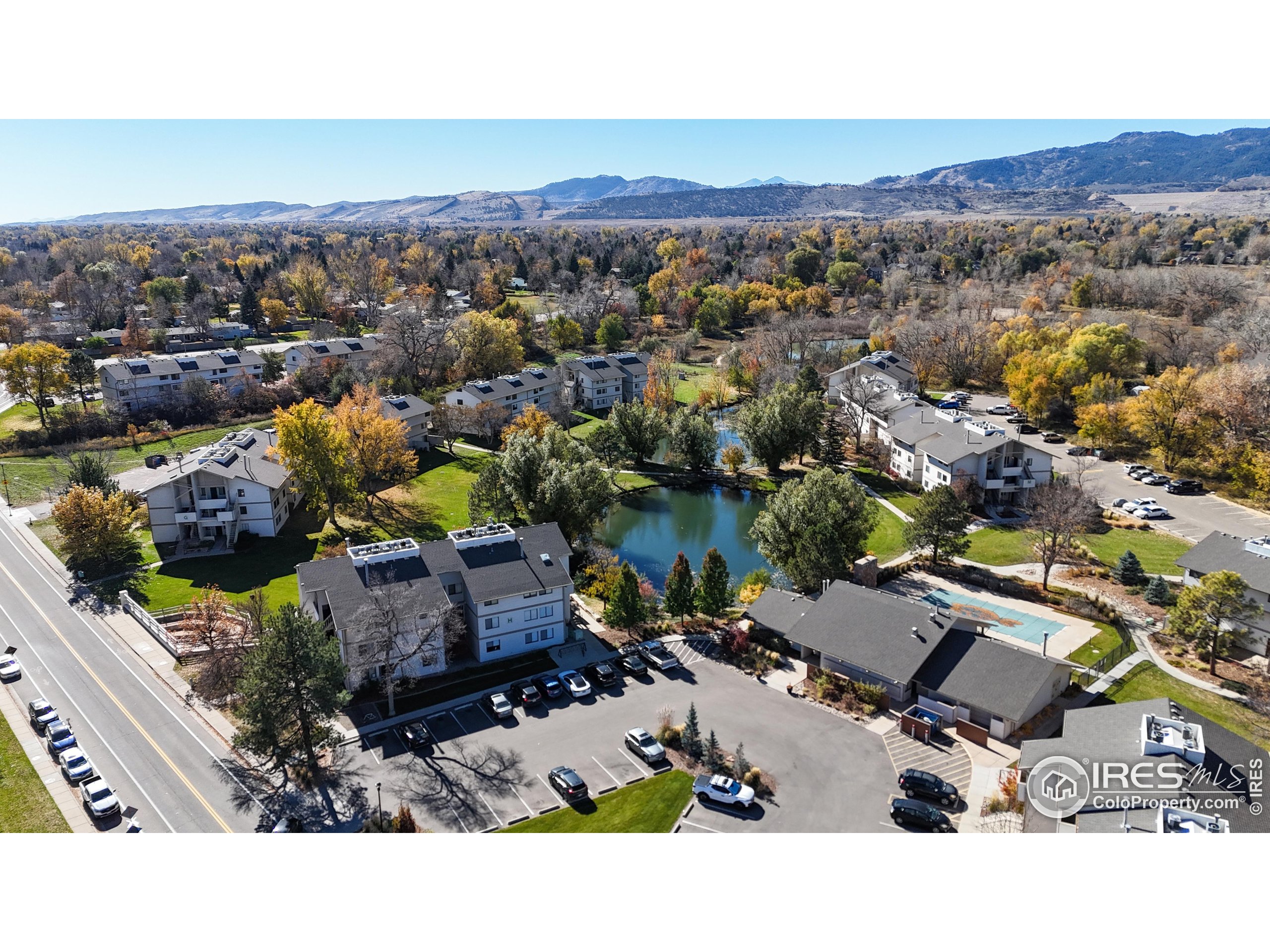 1705 Heatheridge Road, Unit G302 Fort Collins, CO 80526 - Photo 1 of 36 an aerial view of multiple house