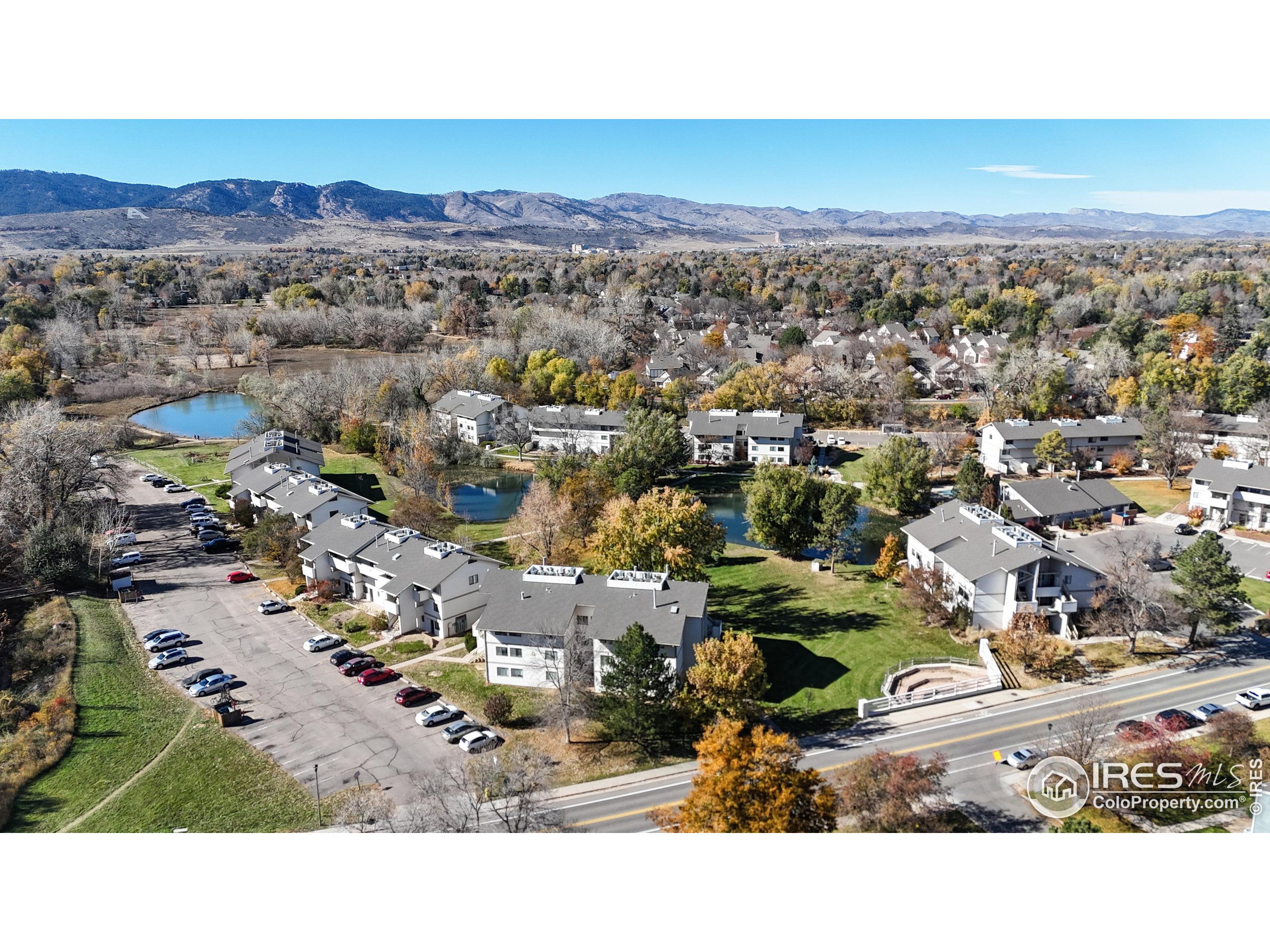 1705 Heatheridge Road, Unit G302 Fort Collins, CO 80526 - Photo 26 of 36 an aerial view of multiple house