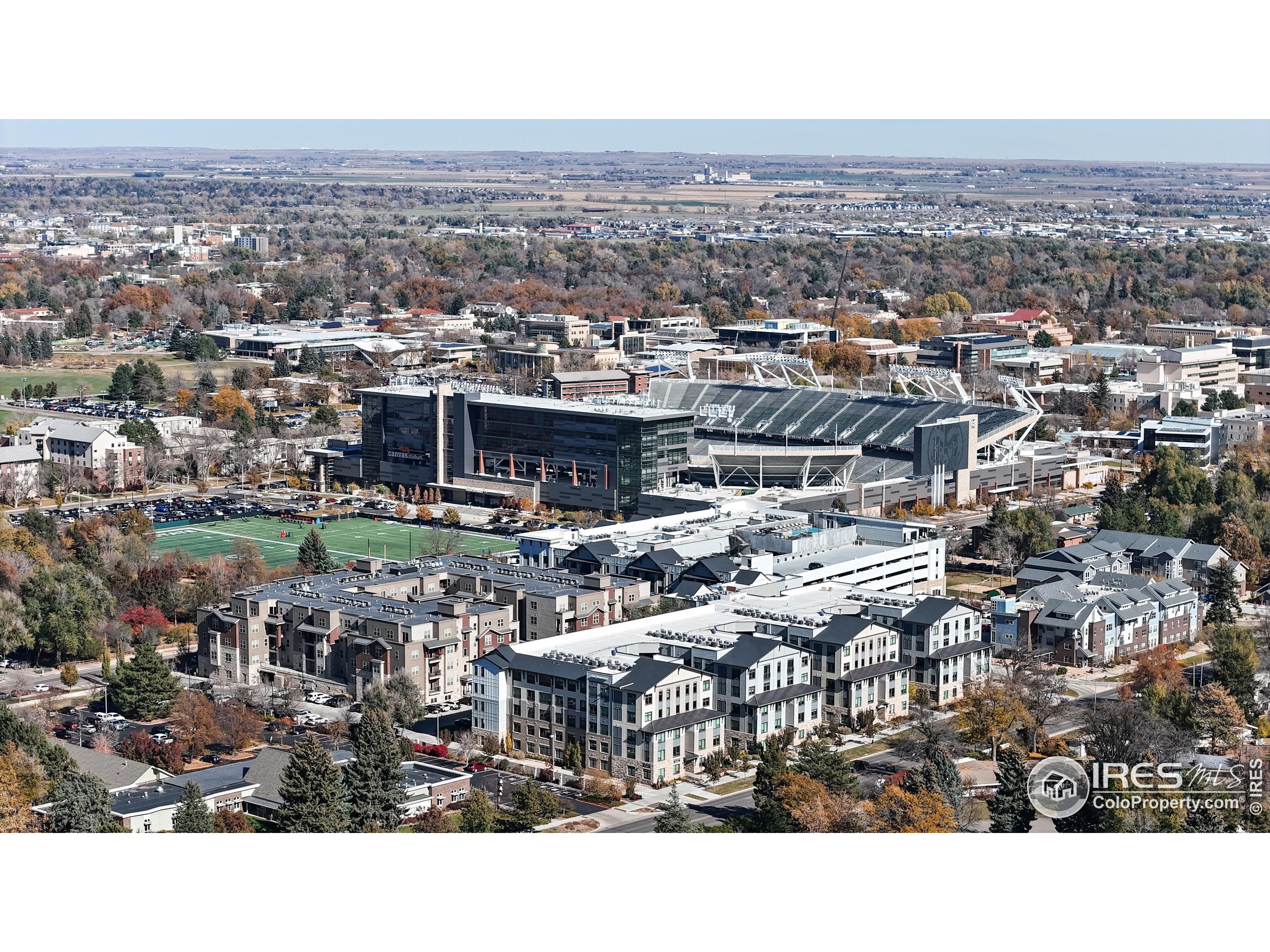1705 Heatheridge Road, Unit G302 Fort Collins, CO 80526 - Photo 33 of 36 an aerial view of multiple house