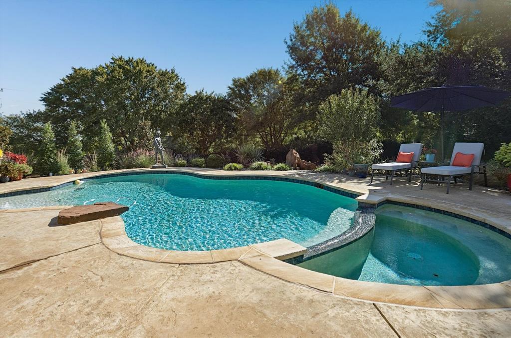 1608 Overlook Terrace Keller, TX 76262 - Photo 34 of 37 Salt water pool6 ft deep