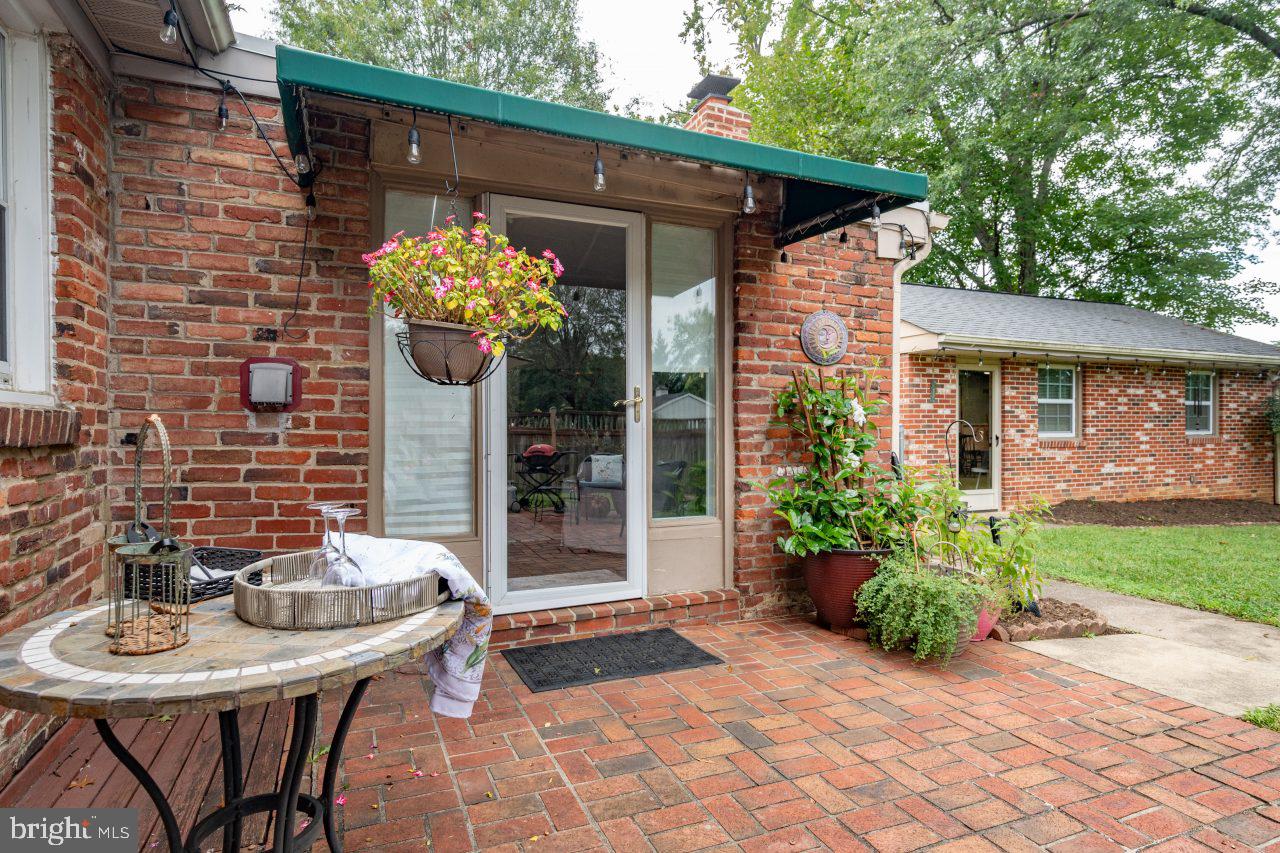 8007 Jackson Road Alexandria, VA 22308 - Photo 34 of 49 Concrete walkway from patio to the garage.