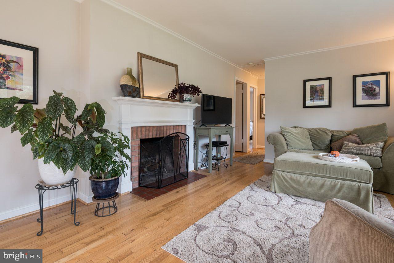 8007 Jackson Road Alexandria, VA 22308 - Photo 6 of 49 One of two fireplaces - this one burns wood.