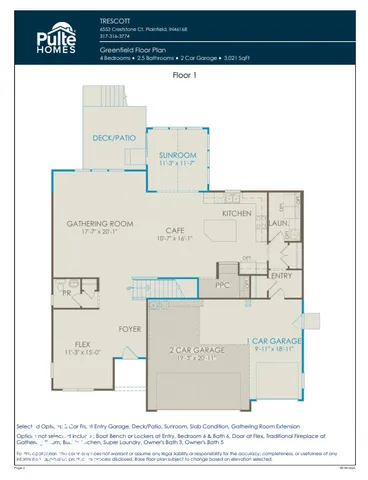 $470,900 | 6353 Stone Side Drive, Plainfield, IN 46168