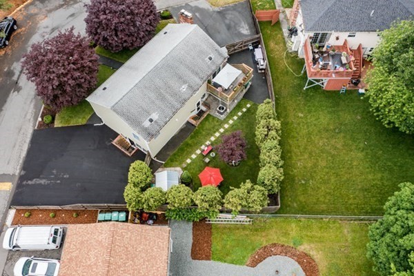25 Osborne Street Lynn, MA 01905 - Photo 35 of 40 an aerial view of a house with a lake view