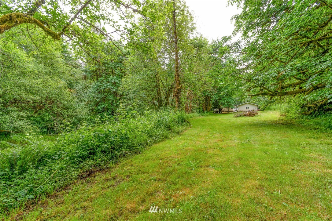 106 Slide Creek Road Longview, WA 98632 - Photo 12 of 38 a view of a yard with a trees