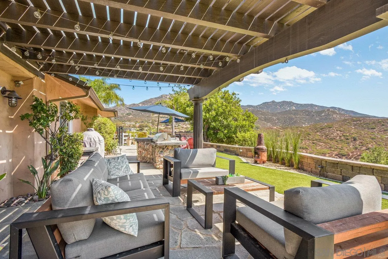 2868 Harper Ranch Road Jamul, CA 91935 - Photo 42 of 59 a view of porch with seating area