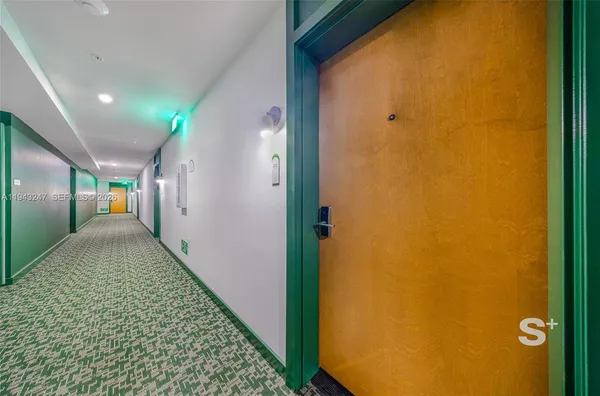 a view of a hallway