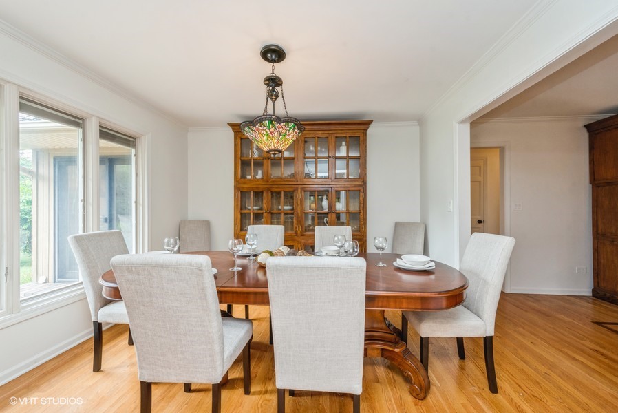223 Brookbridge Road Trout Valley, IL 60013 - Photo 15 of 33 a view of a dining room with furniture window and wooden floor