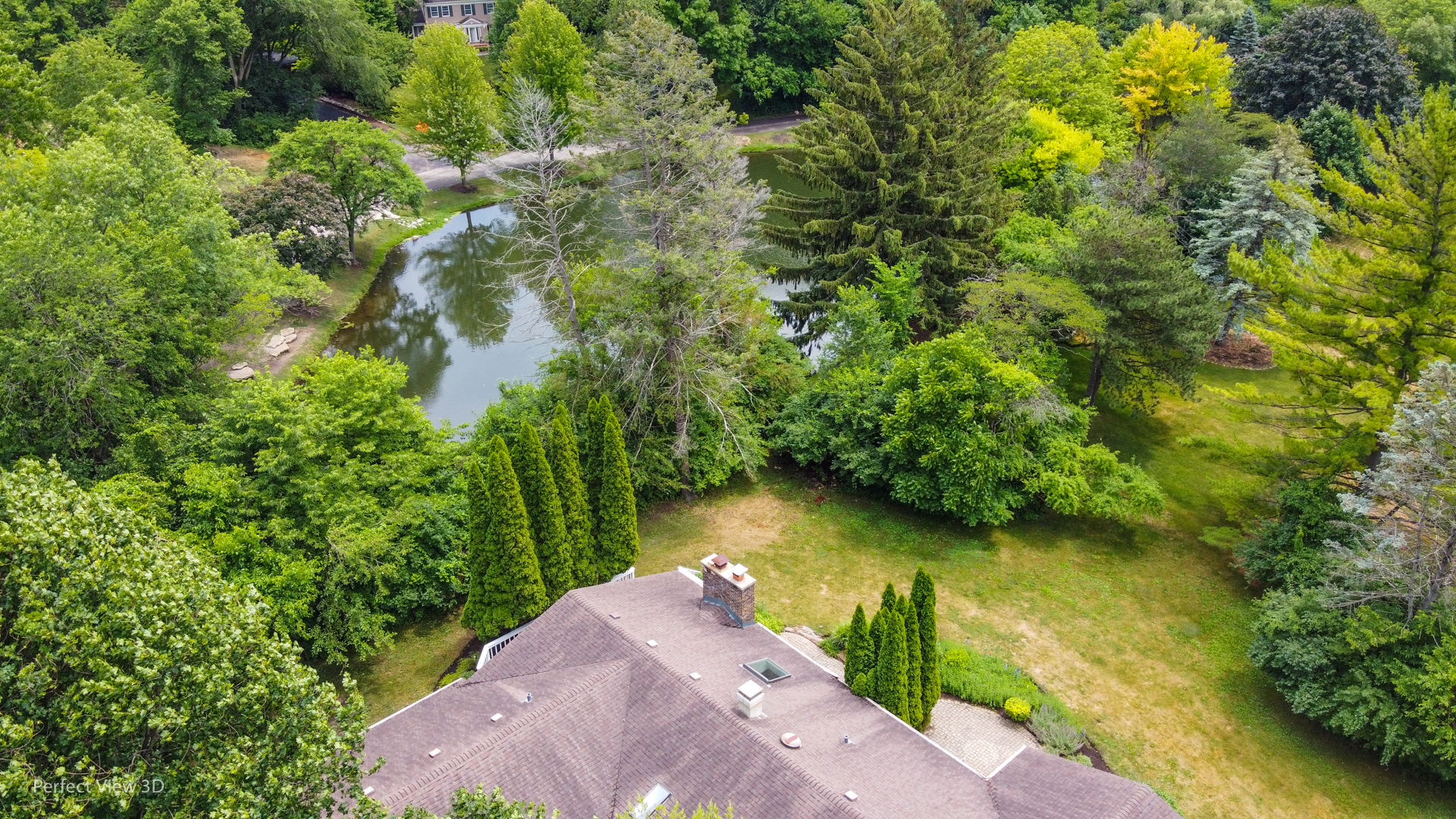 223 Brookbridge Road Trout Valley, IL 60013 - Photo 30 of 33 an aerial view of a houses with outdoor space