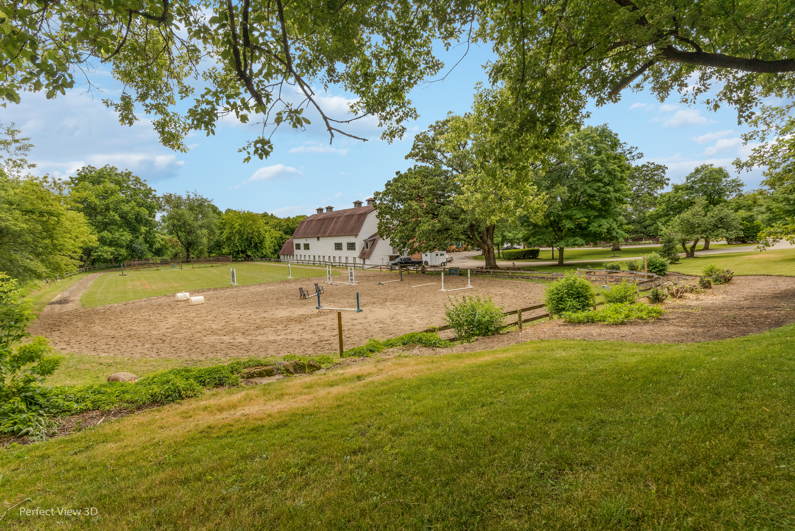 223 Brookbridge Road Trout Valley, IL 60013 - Photo 33 of 33 a view of a lake with a yard