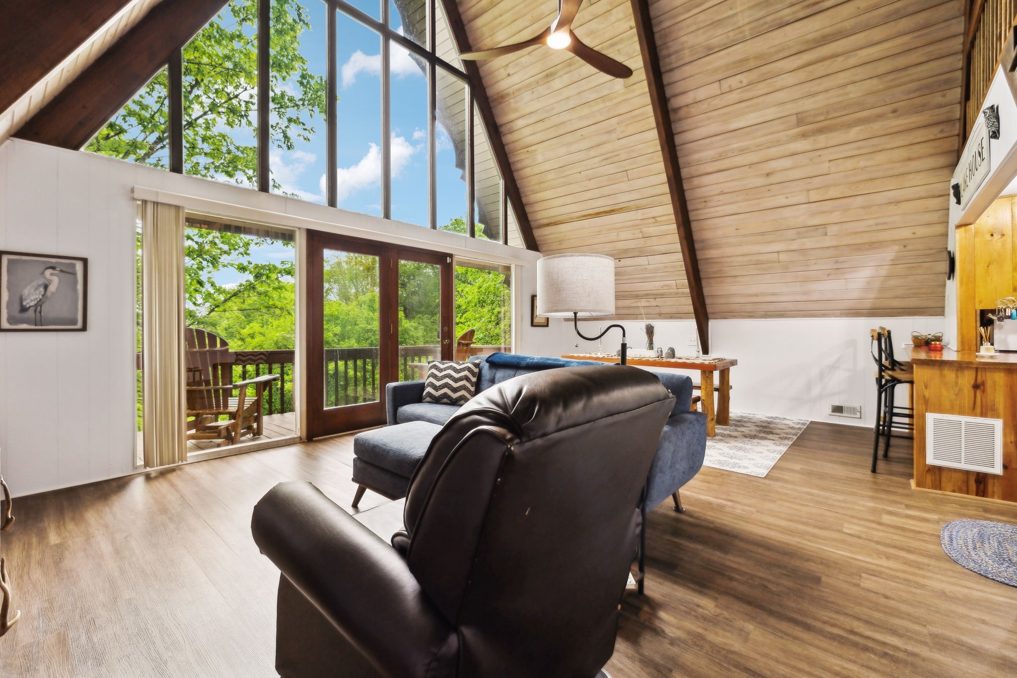 404 Duke Circle Lancaster, TN 38569 - Photo 20 of 43 a living room with furniture and a floor to ceiling window