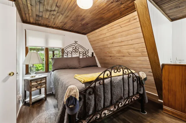 a view of a porch with furniture