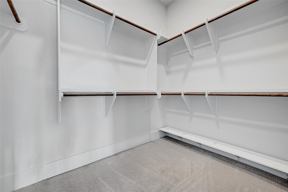 1815 West 38th Street Austin, TX 78731 - Photo 13 of 25 a view of an empty walk in closet