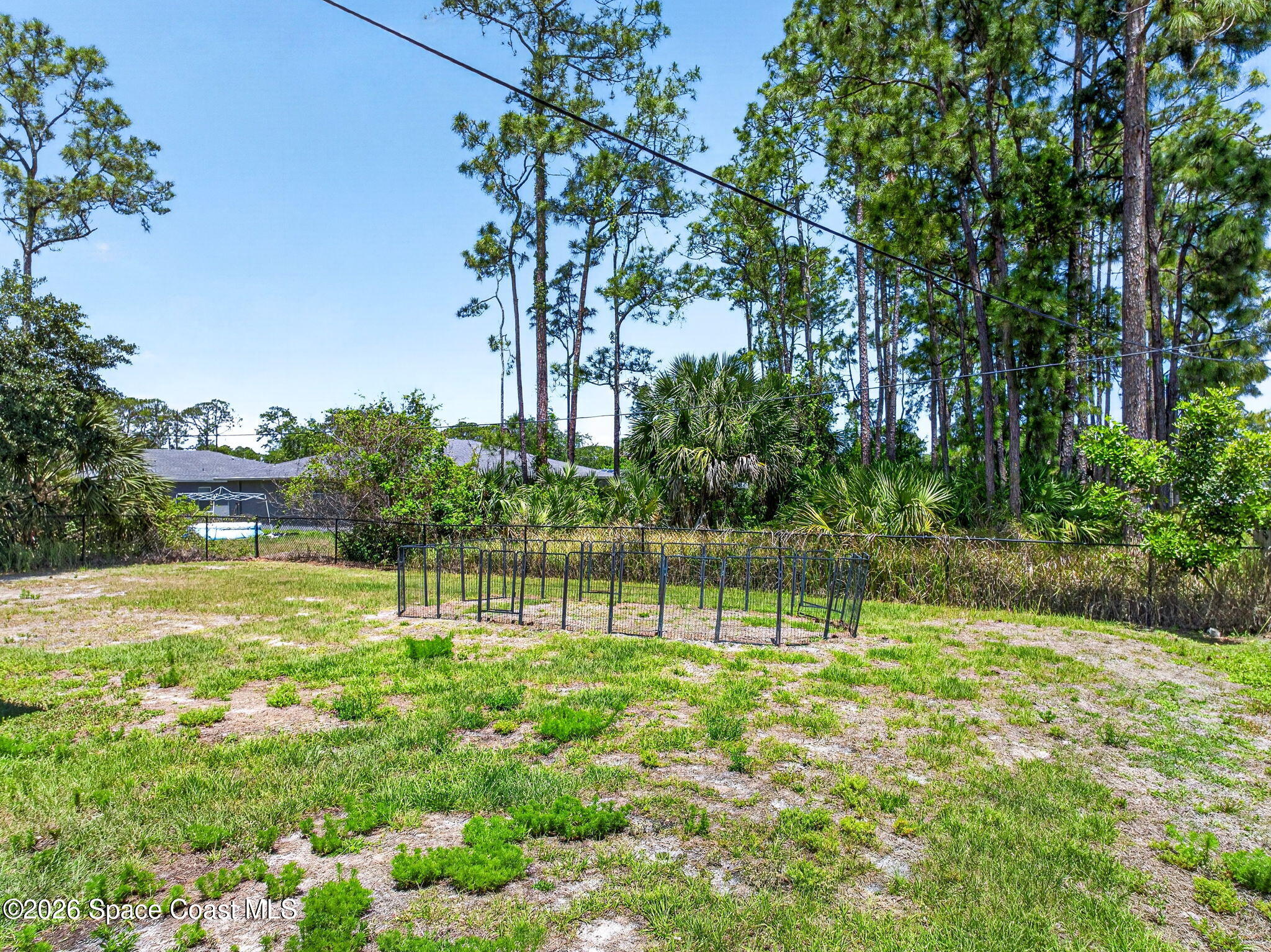 717 Gelaso Street Southwest Palm Bay, FL 32908 - Photo 44 of 48 a view of garden with trees