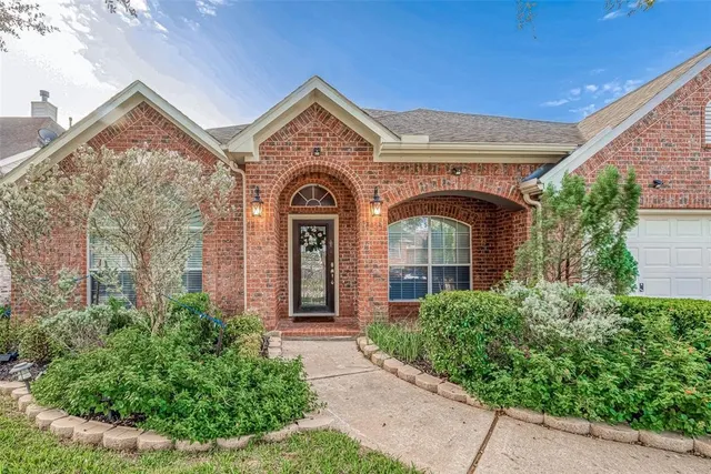front view of front door of the house