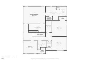 a picture of a floor plan