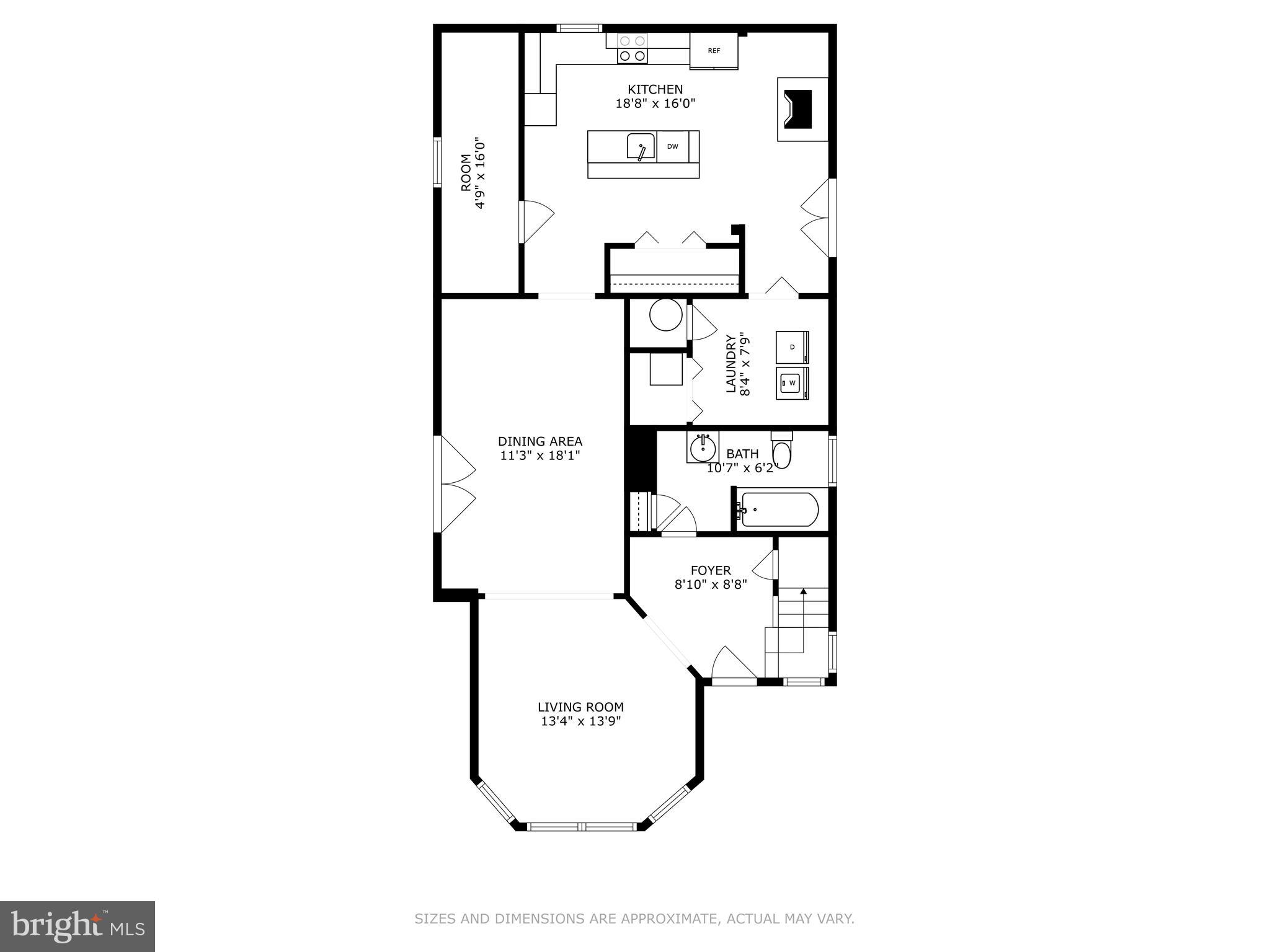 10330 Rogues Road Midland, VA 22728 - Photo 31 of 33 Main level floor plan