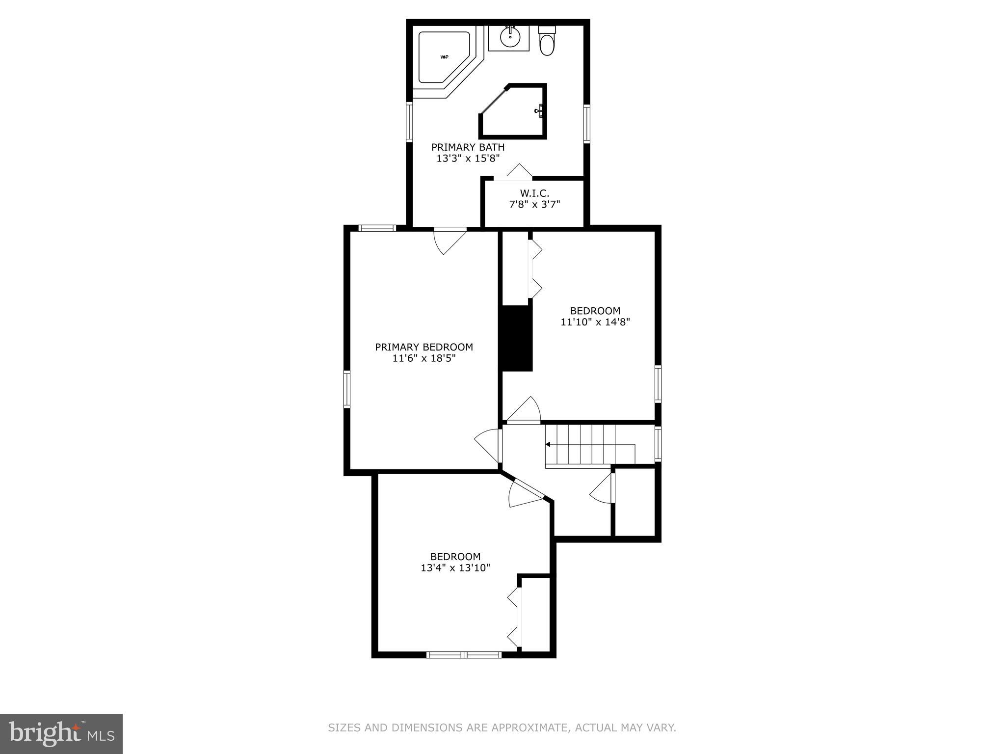 10330 Rogues Road Midland, VA 22728 - Photo 32 of 33 Upper level floor plan
