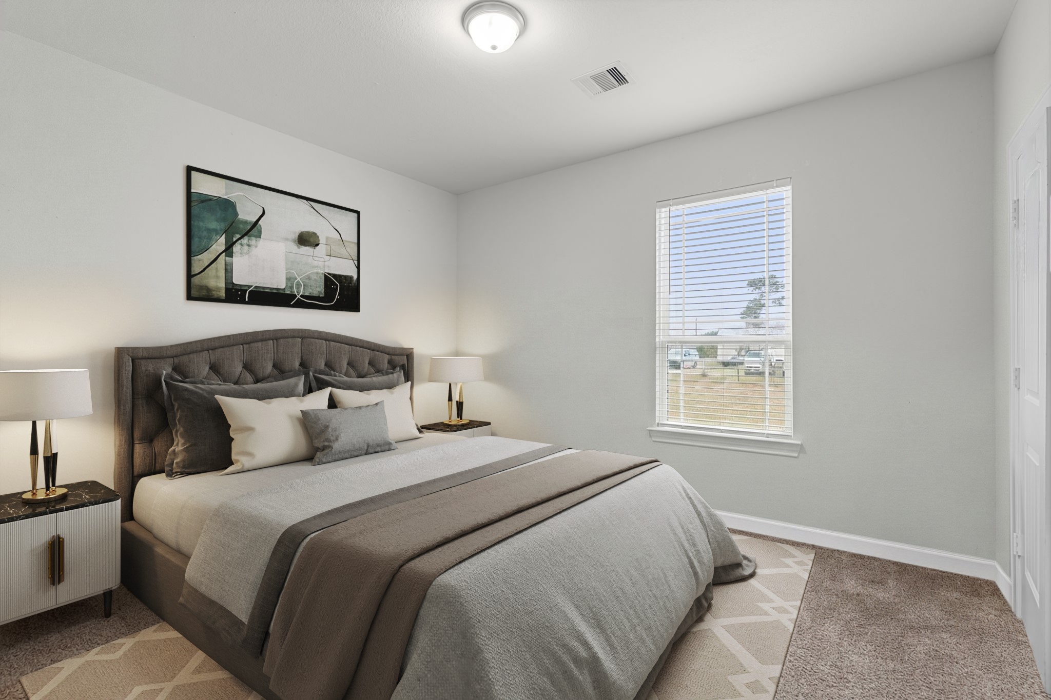 1294 County Road 5100 Cleveland, TX 77327 - Photo 6 of 27 Virtually Staged: Well-appointed bedroom comfortable layout, and versatility for guests, family, or a hobby space.