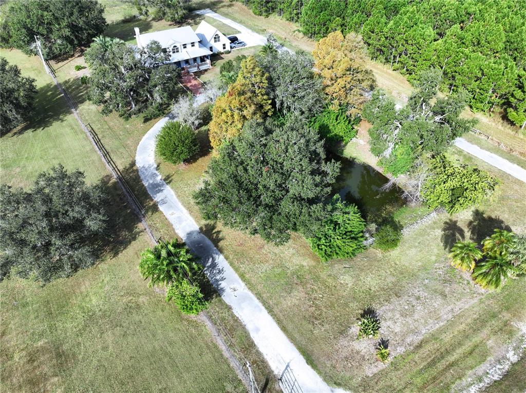 4103 North Rye Road Parrish, FL 34219 - Photo 40 of 40 an aerial view of residential house with outdoor space