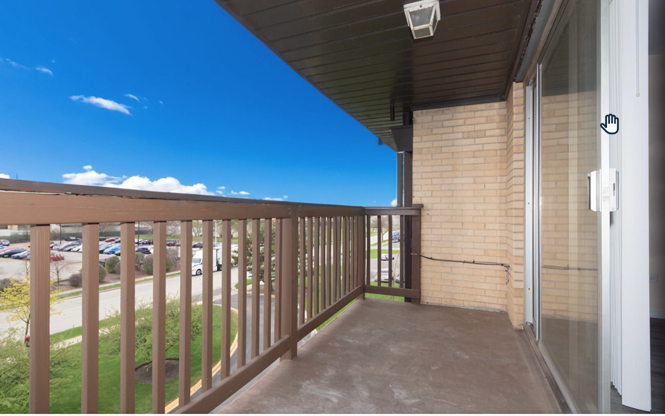 2218 South Goebbert Road, Unit 487 Arlington Heights, IL 60005 - Photo 17 of 23 a view of a balcony