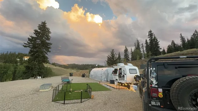 a view of a street in front of the house