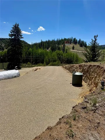 a outdoor space with lots of green space