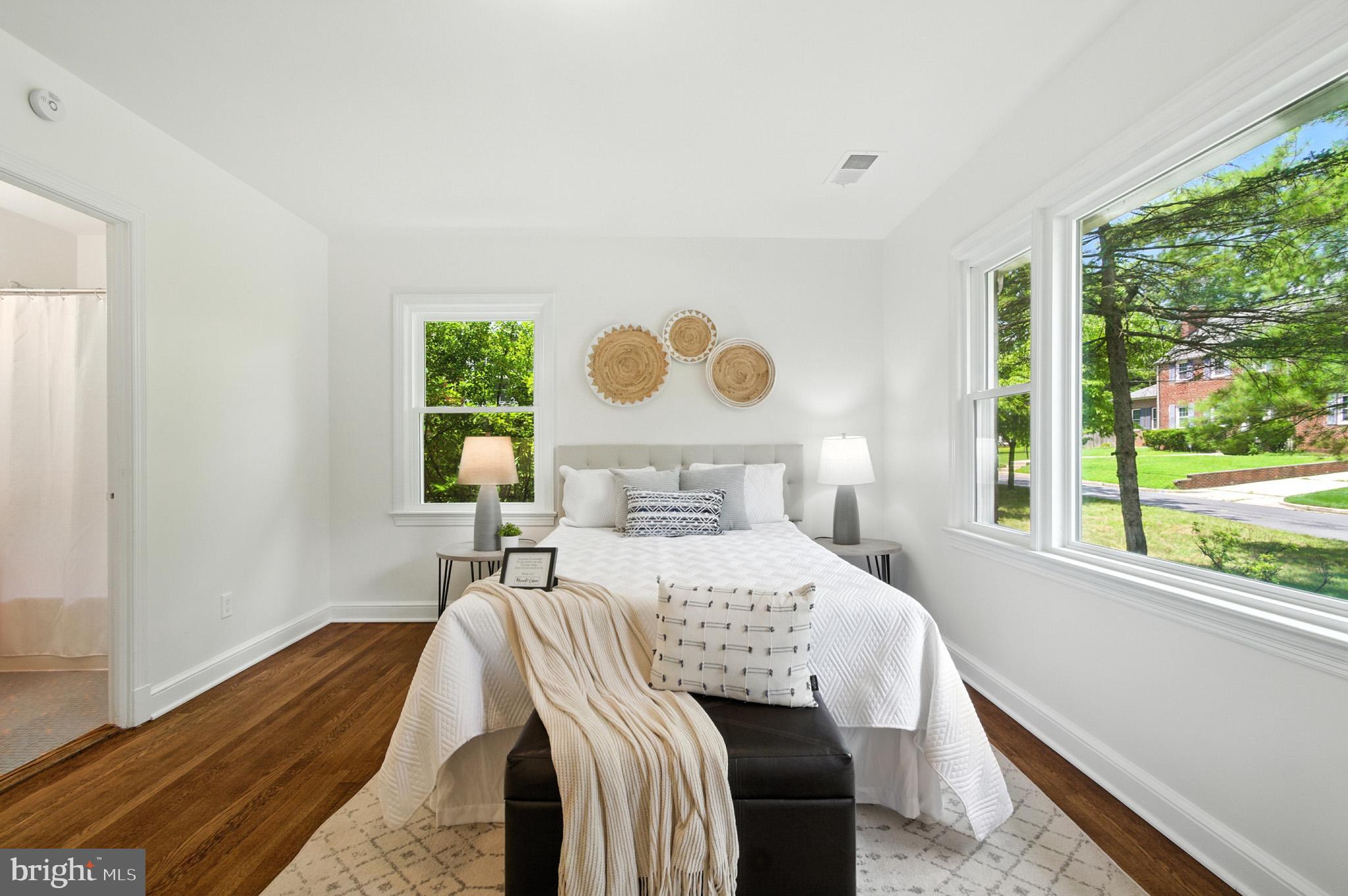 307 Plymouth Street Silver Spring, MD 20901 - Photo 26 of 44 a bedroom with a bed and window