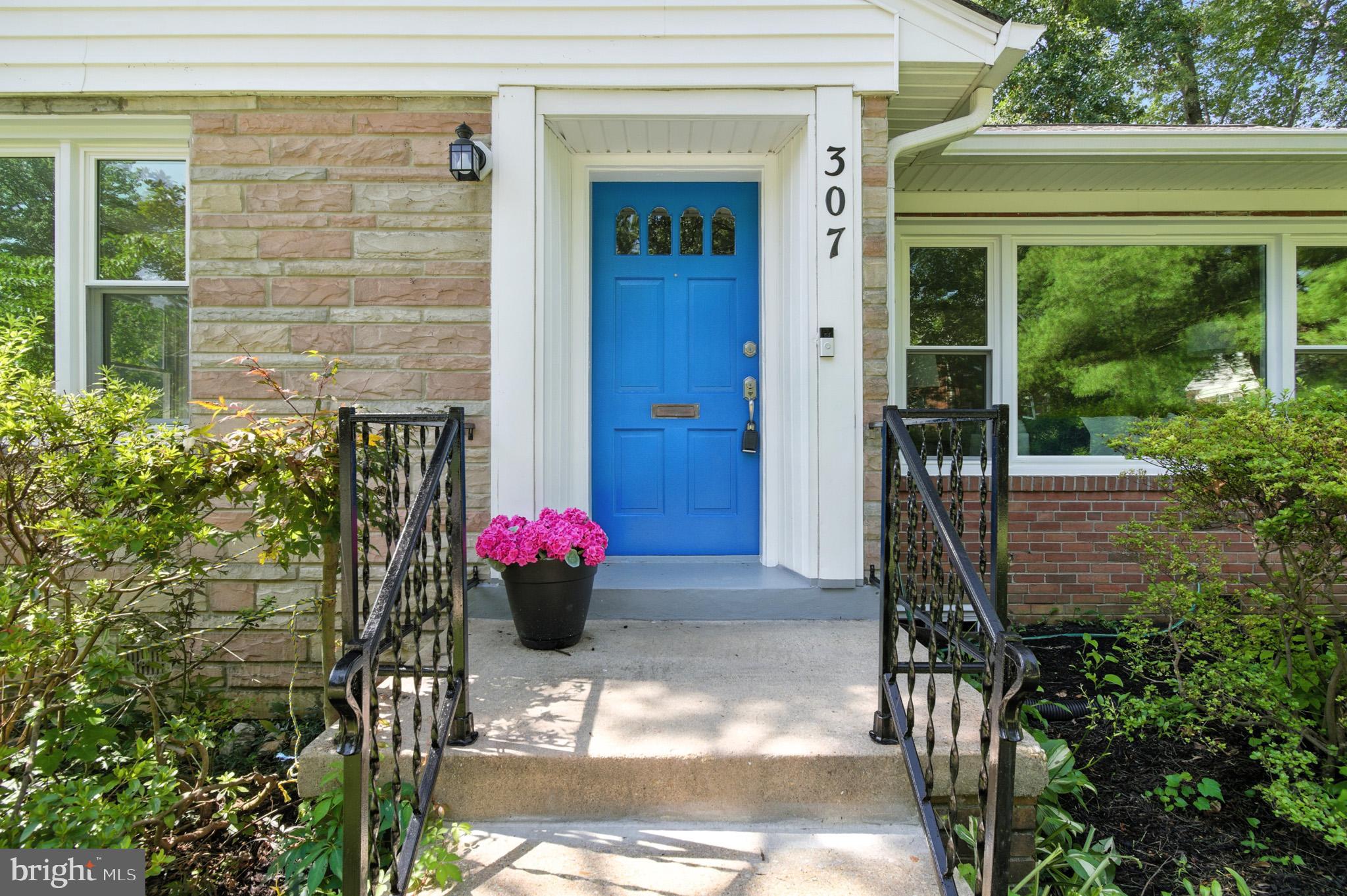 307 Plymouth Street Silver Spring, MD 20901 - Photo 3 of 44 a view of a house with potted plants
