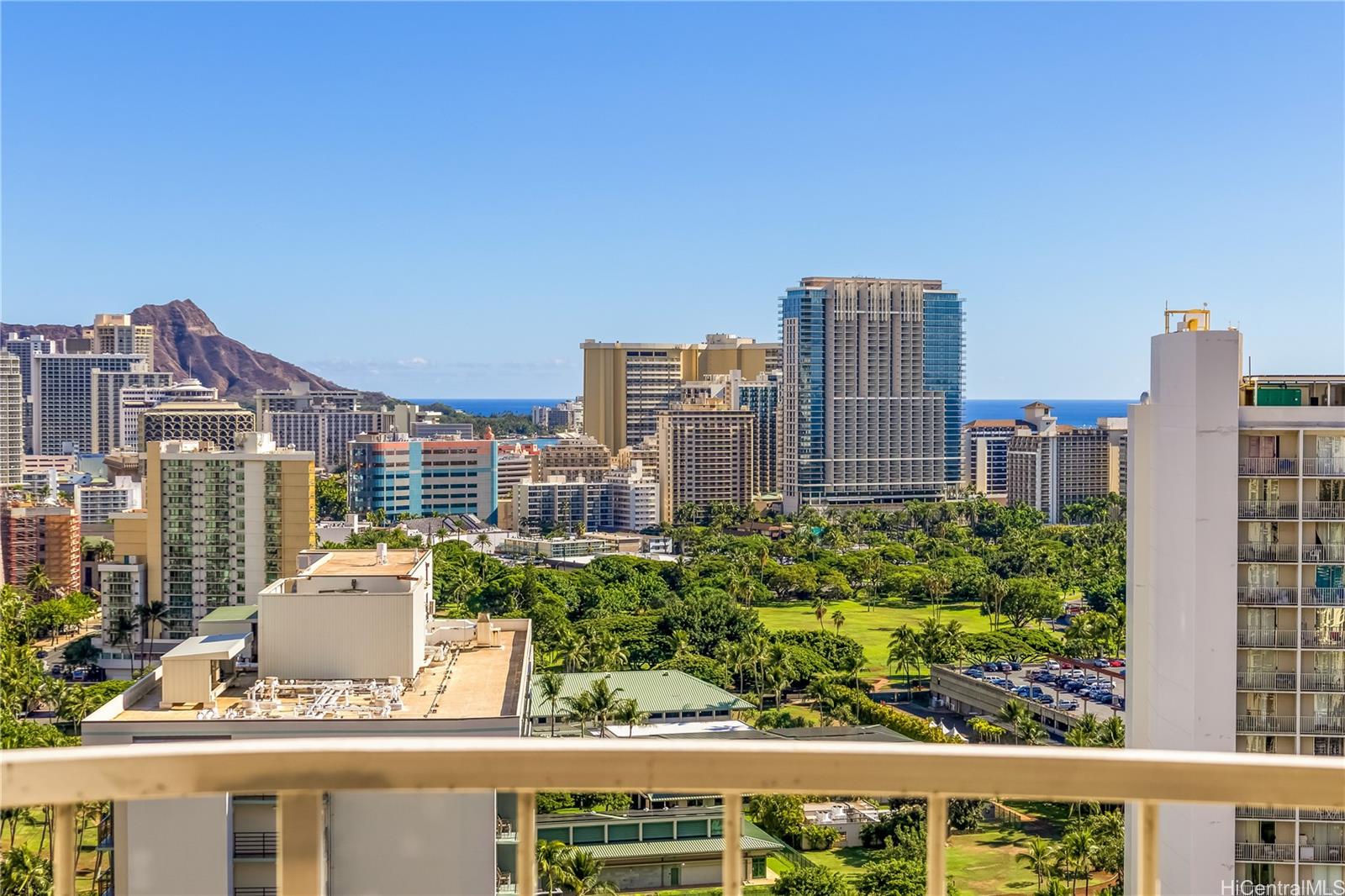 469 Ena Road, Unit 2508 Honolulu, HI 96815 - Photo 1 of 1 a city view with tall buildings