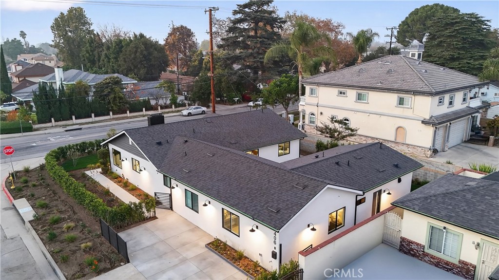 4404 Cogswell Road El Monte, CA 91732 - Photo 3 of 63 a aerial view of a house with large trees