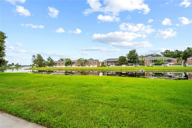 a house with white door in front of it